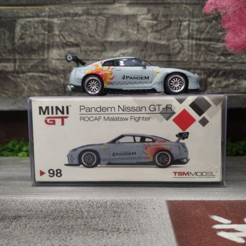 Mini GT 98 Pandem Nissan GTR R35 ROCAF Malataw Fighter