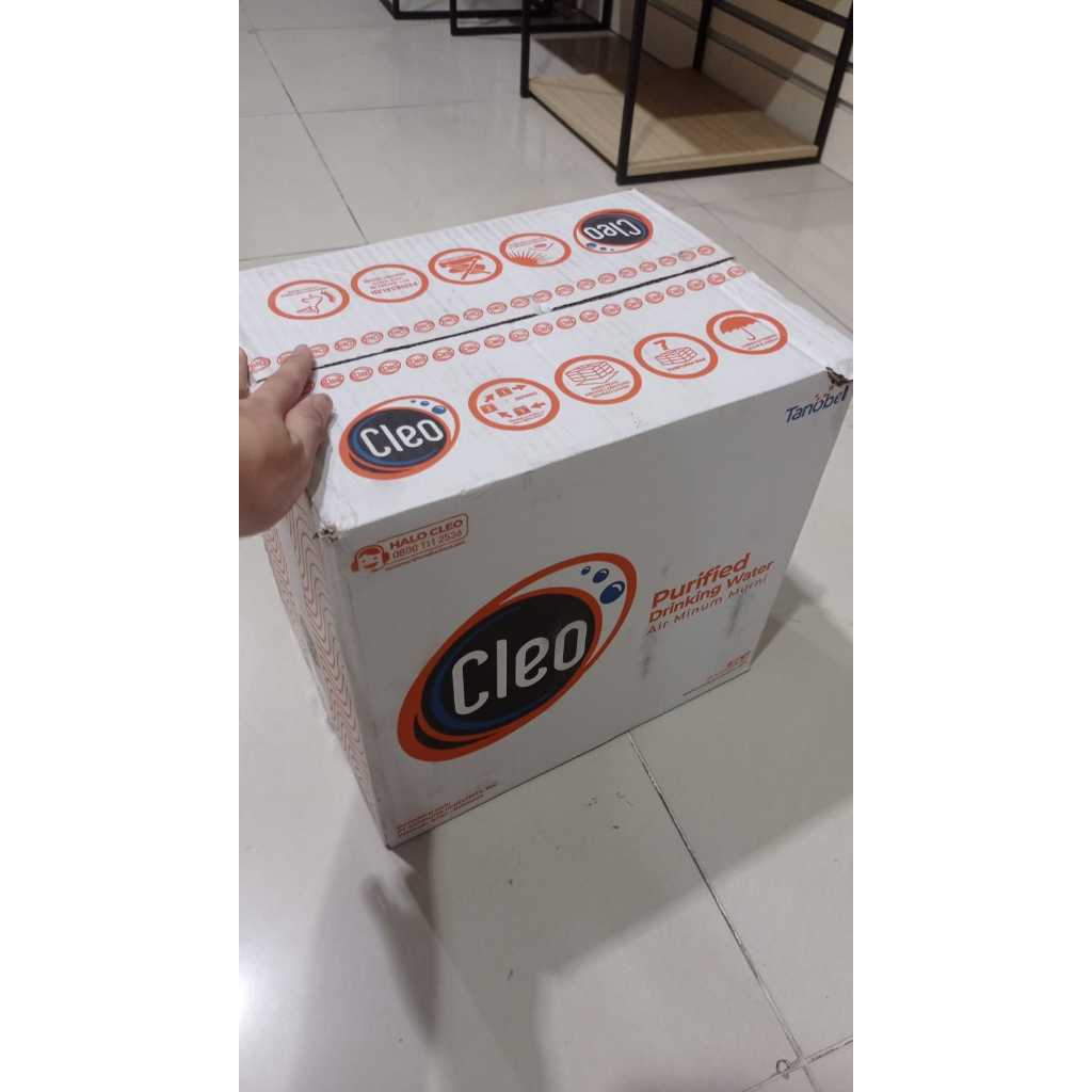 

kardus bekas cleo uk 1500 ml - kardus packing 36 x 27 x 33