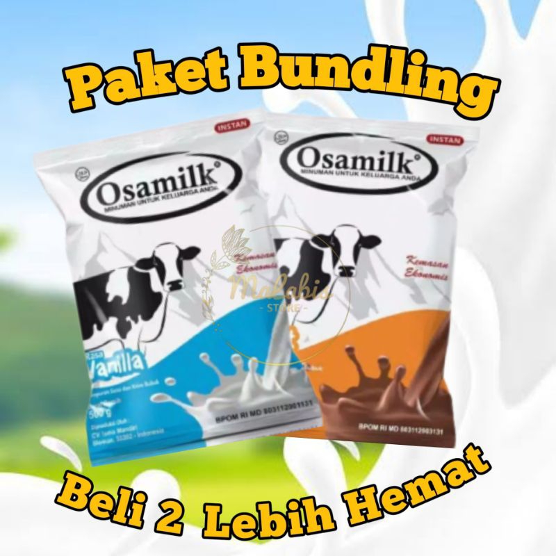 

Susu Osamilk 500gr Paket Bundling Beli 2 Lebih Hemat bisa COD