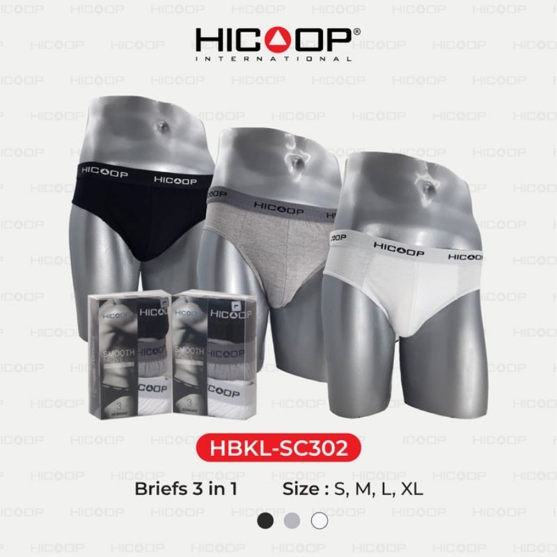 Hicoop Celana Dalam Pria | Busana Dalam Pria | HBSC302 | M-4xl