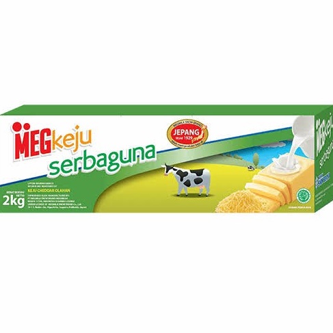 

M0del B4ru Keju Meg SERBAGUNA 2kg | Megkeju SERBAGUNA 2 kg 2 kilogram 2 kilo blok block [142]