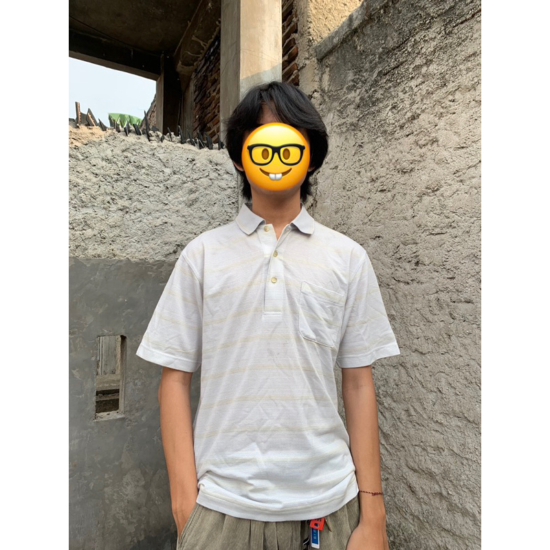 [TERMURAH] Polo shirt single pocket-kaos polo