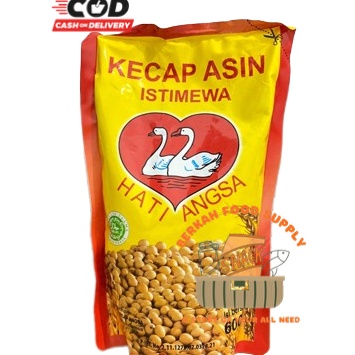 

[KODE PRODUK HJDJK9762] Kecap Asin HATI ANGSA Refil 600ml