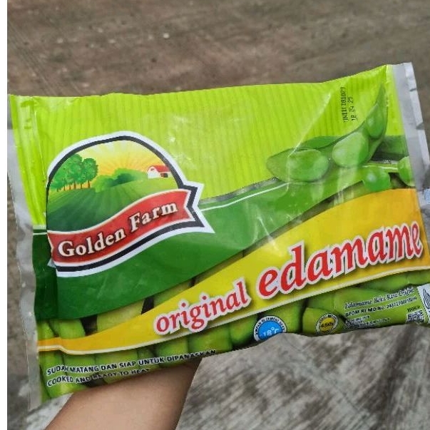 

GOLDEN FARM EDAMAME ORIGINAL / KACANG EDAMAME 500gr