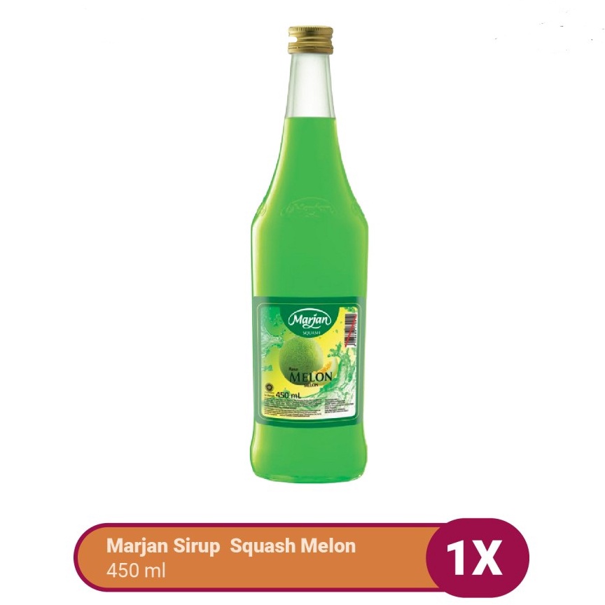 

[⁂N55&] SIRUP MARJAN SQUASH MELON 450ML [172]