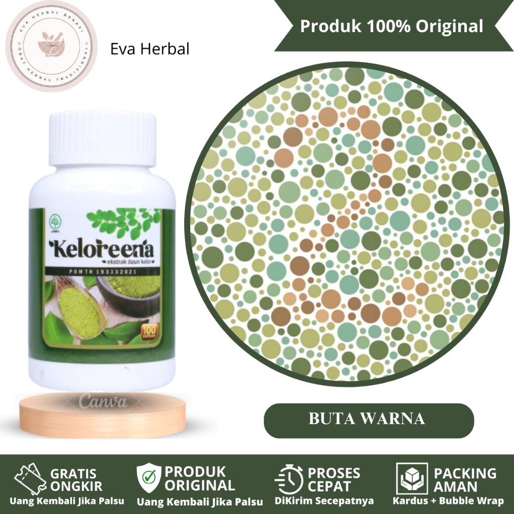 Obat Buta Warna, Obat Herbal Untuk Buta Warna, Buta Warna Parsial, Buta Warna Genetik, Obat Sulit Me