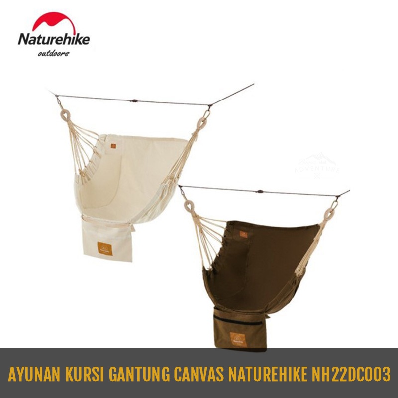 AYUNAN KURSI GANTUNG CANVAS NATUREHIKE NH22DC003