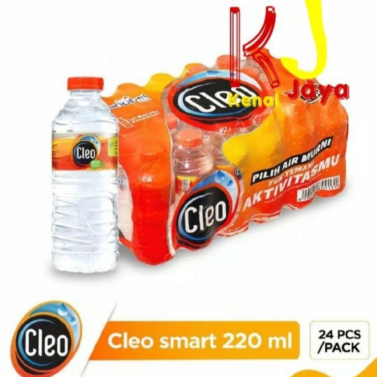 

[KODE WIKQU] CLEO Air Mineral / Air Minum botol 220ml