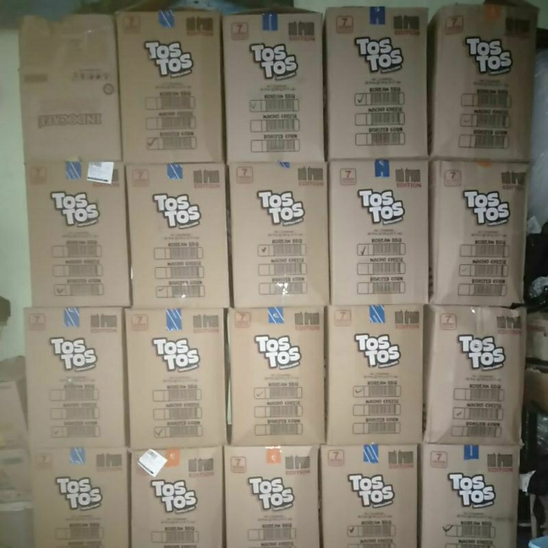 

[PROMO] 1 DUS / Karton Tos Tos X NCT Dream 1 Dus Grosir Tortilla Chips Special Edition Tostos Dapat Photocard Satu Karton