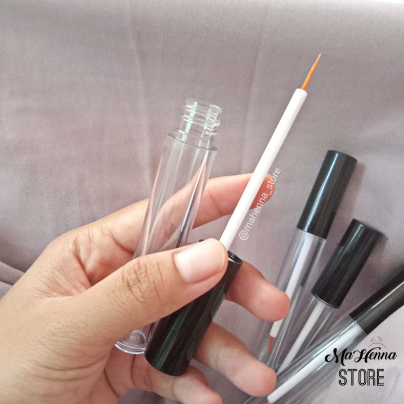 botol eyeliner wadah lipcream botol lem henna botol kosong