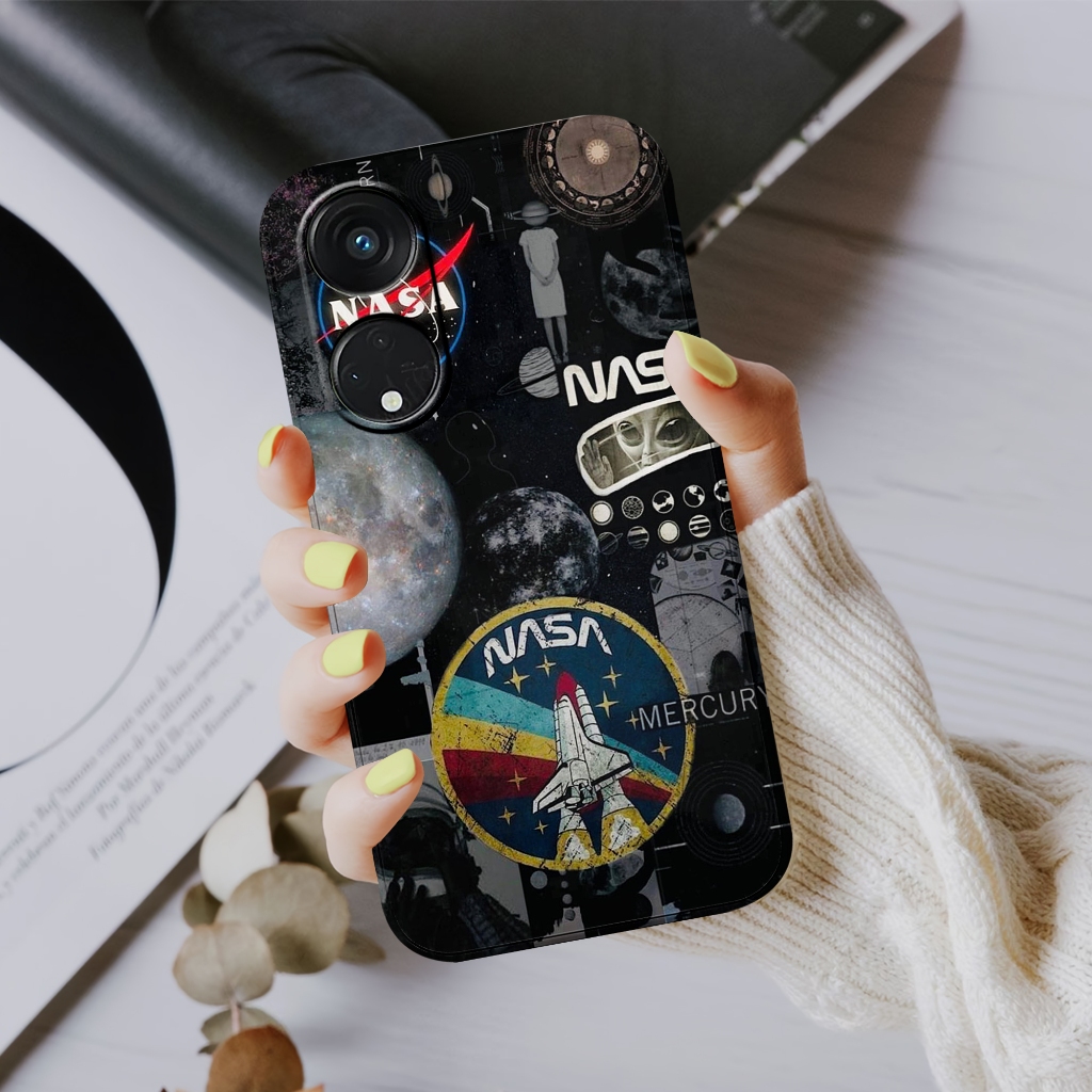 CASE OPPO A98 5G - SOFTCASE PRO CAMERA MOTIF FULL FOR OPPO A98 5G - HITAM - CASE KEKINIAN - CASE TER