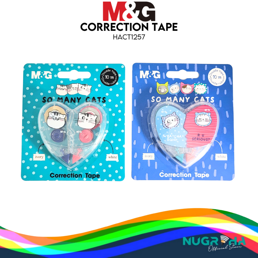 

M&G HACT1257 Correction Tape / Pita Koreksi CP 10 Meter