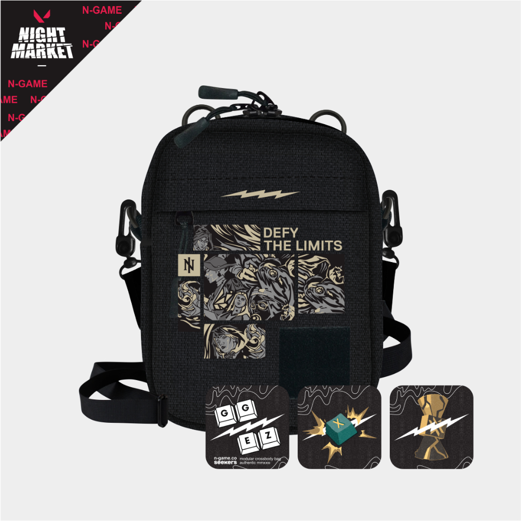 Tas Selempang Sling Bag Gaming Valorant
