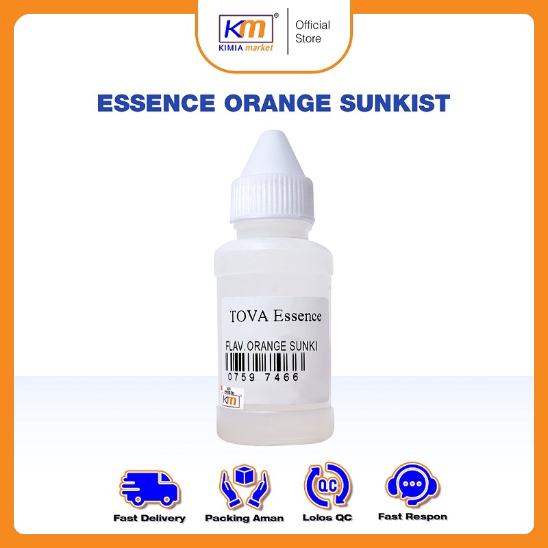 

Essence Makanan/Minuman TOVA Flavor Sunkist 50ml / Orange Sunkist