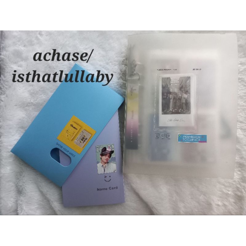 

preloved binder lulurom beon/binder name card/binder photocard KPOP