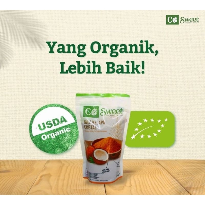 

Coconut sugar Granule 500gr