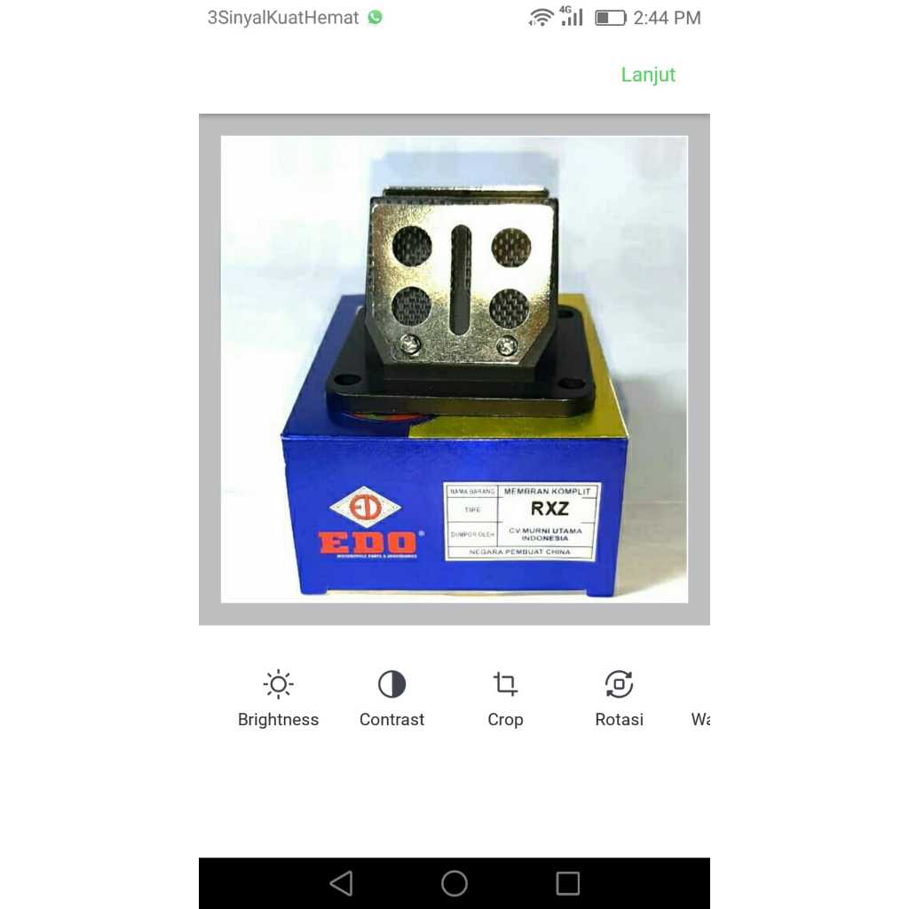 Membran Assy RXZ Alm Karbon