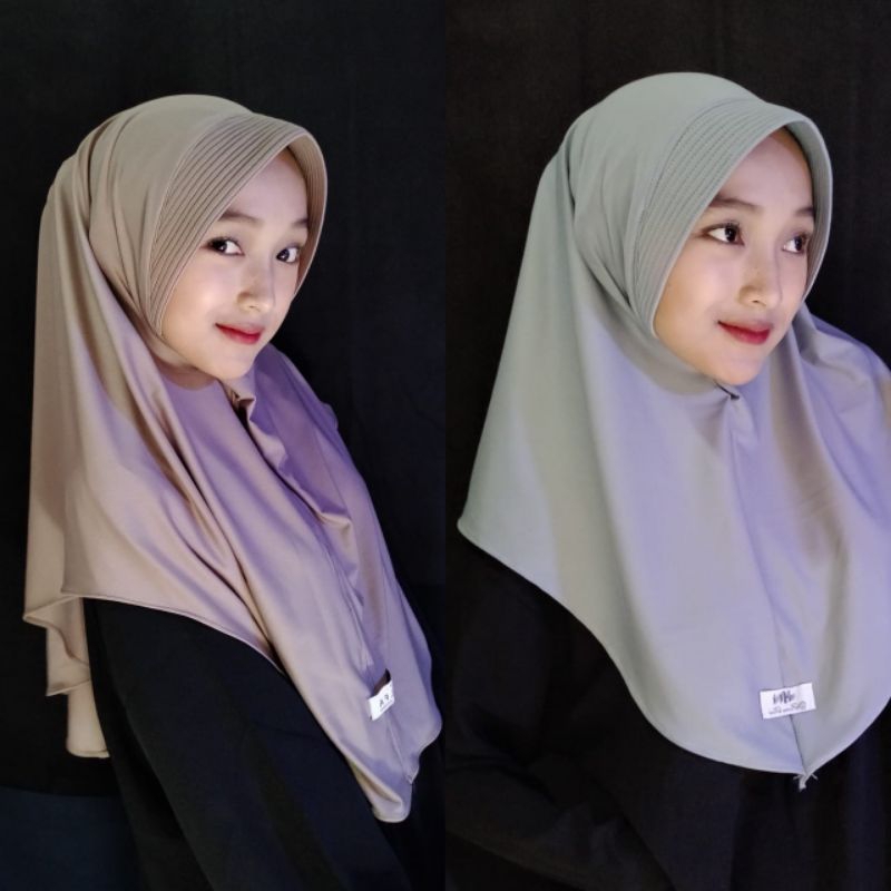 Hijab Instan Bergo / Hijab Bergo Viral / Hijab Hamidah / Hijab Daily/Hijab model Kenan / Hijab sehar