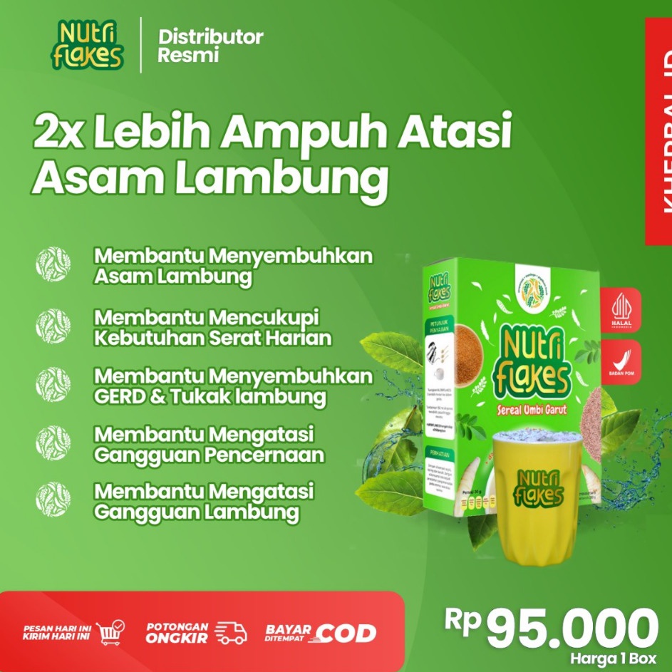 

[KODE KJMT0] Nutriflakes Sereal – 2x lebih Ampuh Sembuhkan Asam Lambung Dalam 3 hari, Sereal Lambung, Asam Lambung, Magh, Sereal Pencernaan, Sarapan Sehat, Makanan Diabetes, Makanan Serat, Makanan Herbal, Mencegah Dan Penyembuhan Penyakit Jantung