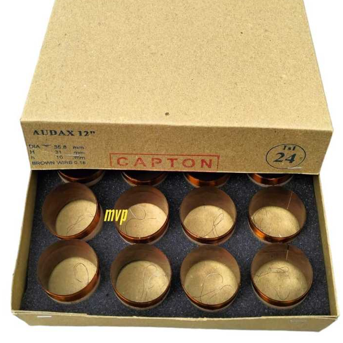 Spull Speaker coil AUDAX 12 inch 1 dus 24 pcs