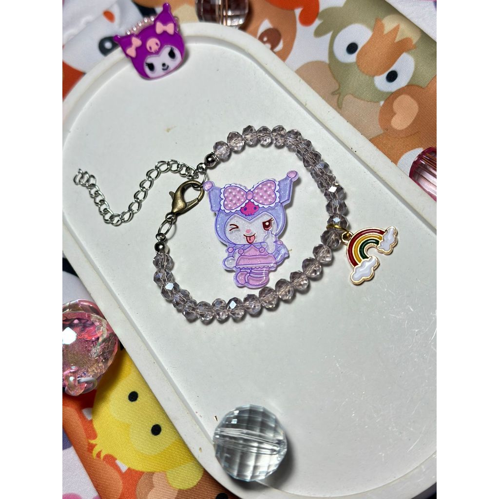 GELANG MANIK MANIK BLING PELANGI /GELANNG MANIK KEKINIAN /GELANG MANIK MANIK BEADS /GELANG MANIK MAN