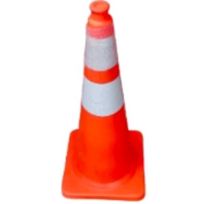 Trafic cone 75 cm plastik