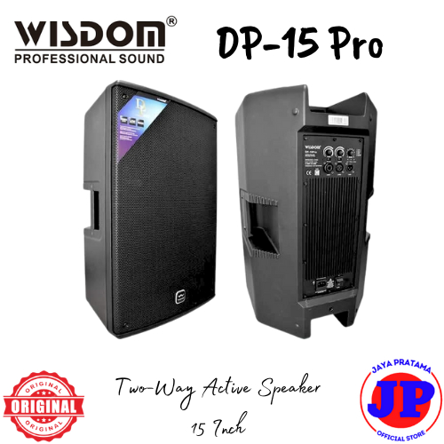 Wisdom DP15PRO Speaker Aktif 15 Inch Original DP-15 PRO