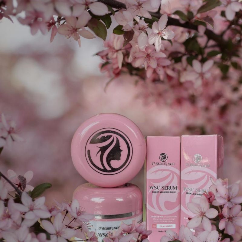 CREAM DAN SERUM WSC ORI BPOM KEMASAN BARU