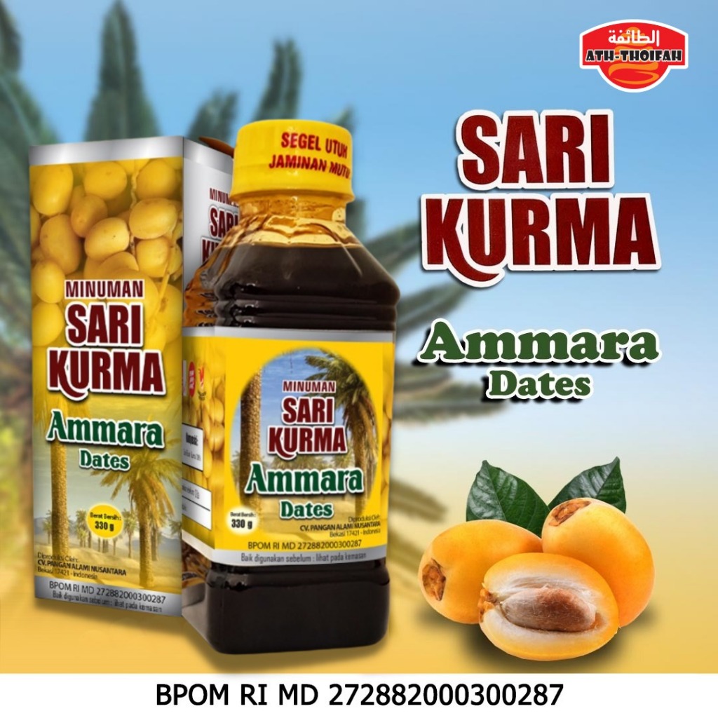 

Sari Kurma Ammara Dates Murni Asli Sari Kurma Meningkatkan Trombosit DBD