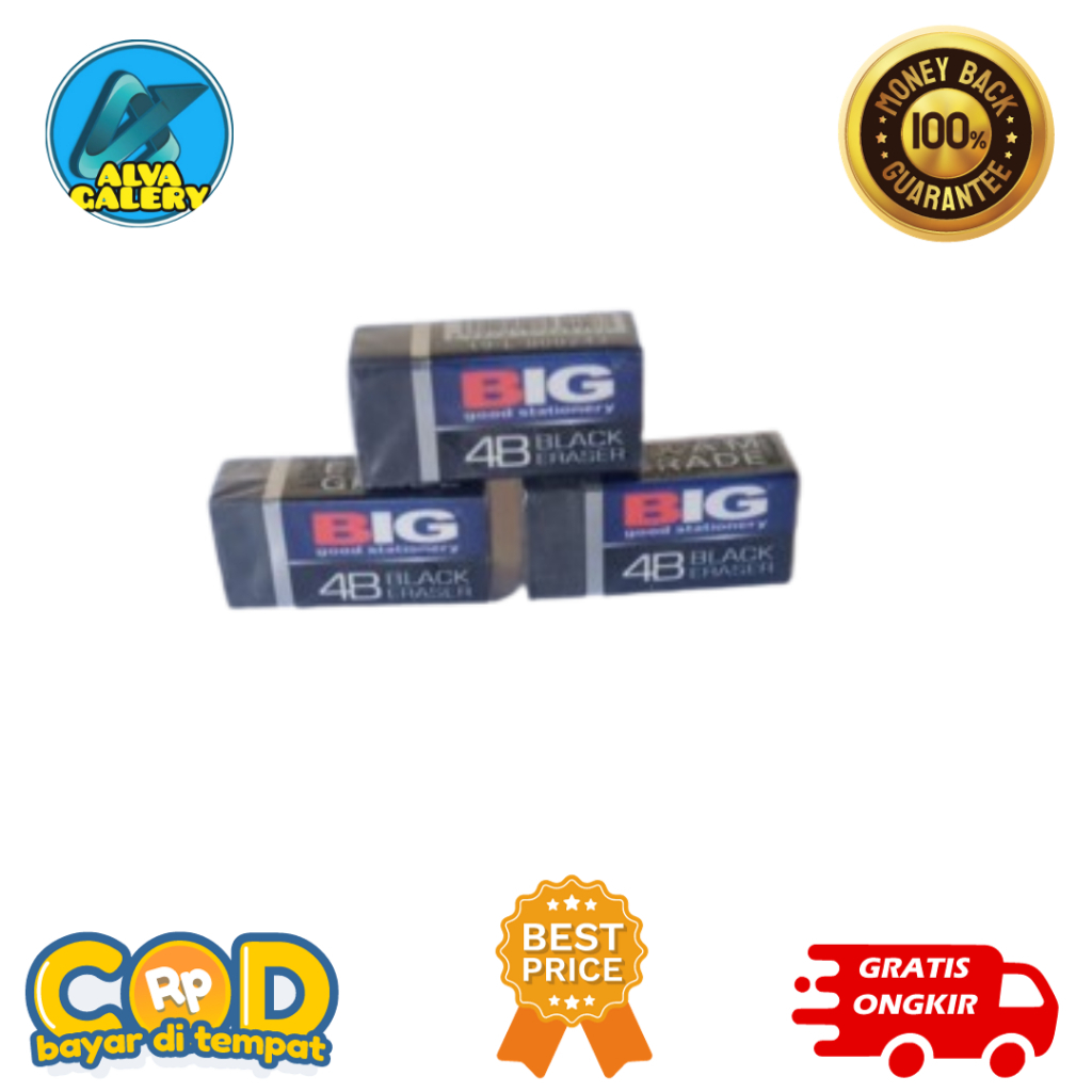 

Penghapus Hitam, Penghapus Big 4B, Penghapus Hitam Big Kecil