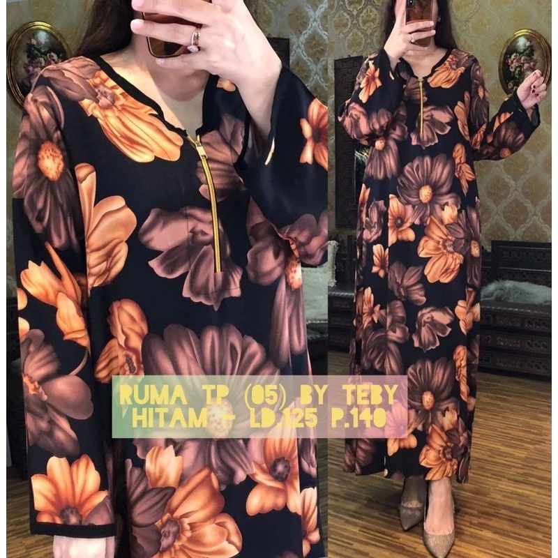 Daster TEBY RUMA tangan panjang