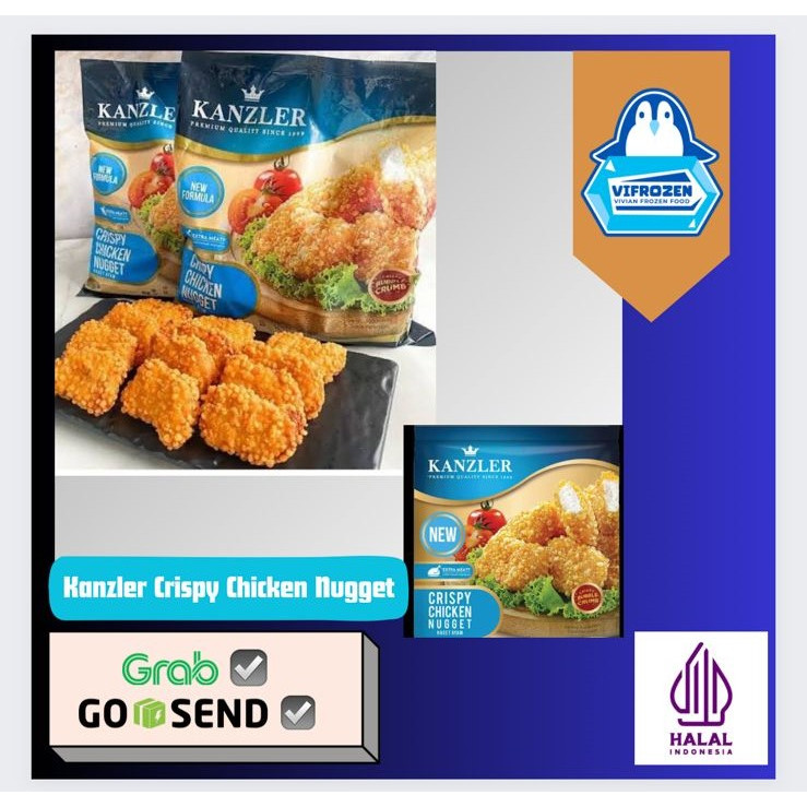

Kanzler Crispy Chicken Nugget 450 Gram