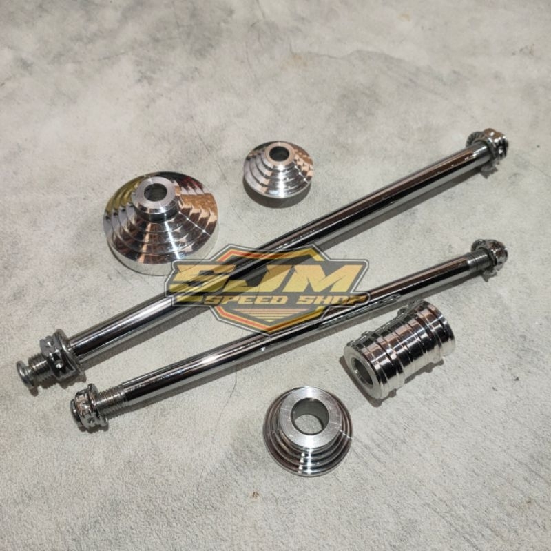 As Roda Depan Belakang Fiz R Vega R Jupiter Z set gearbox/boshing depan belakang