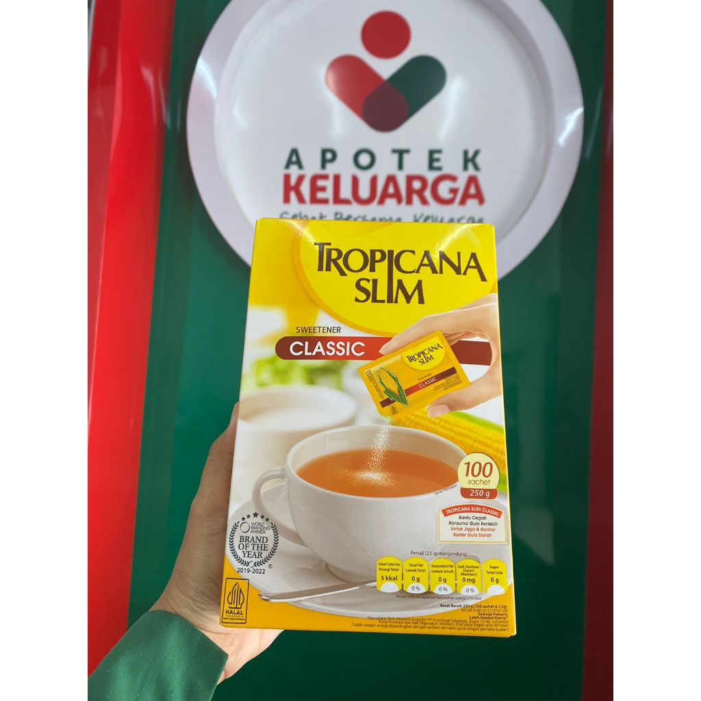 

TROPICANA SLIM CLASSIC 100 SACHET #guladiabetes #gulaprogramdiet