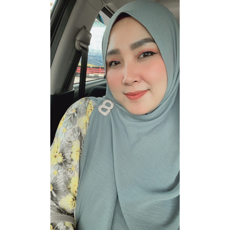 NC - Hijab Syari instan Crincle Jumbo