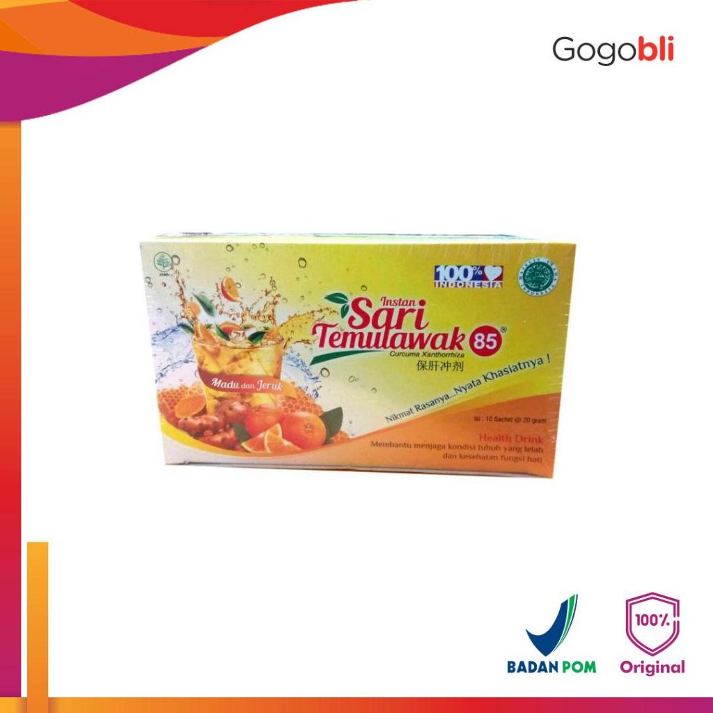 

Instan Sari Temulawak Extra Madu dan Jeruk (10s @ 20gr)