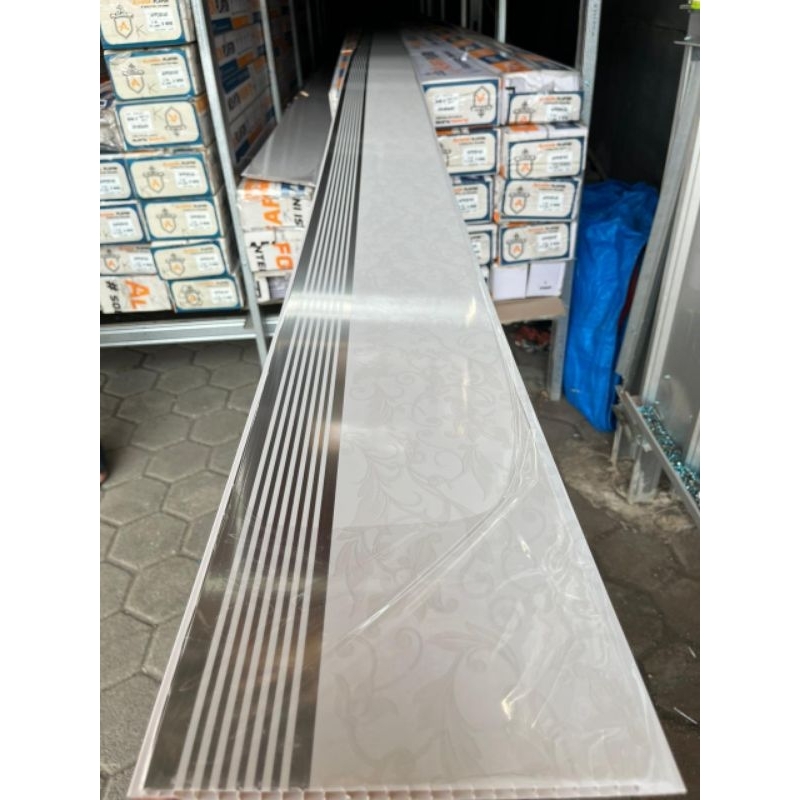 Plafon PVC Hoda Batik Silver T 508