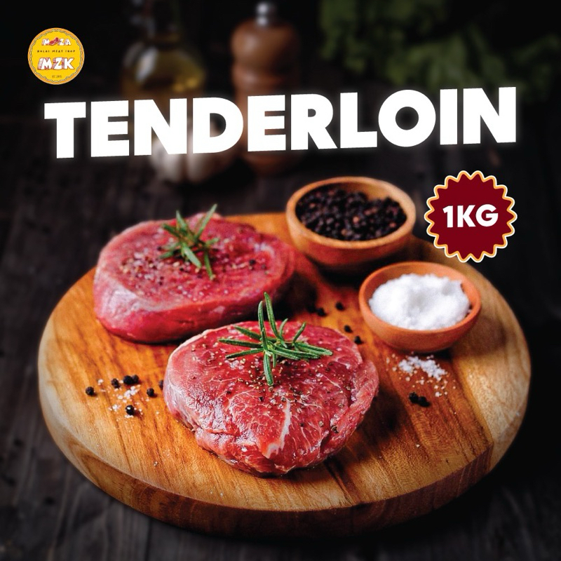 

Beef Tenderloin Steak 5x200gr (1kg)