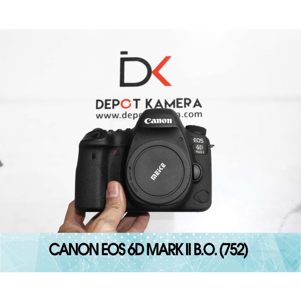 Second - Kamera Canon eos 6D Mark II body only kode 752