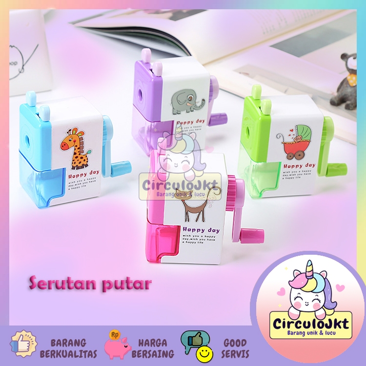 

RAUTAN PENCIL PUTAR UNIK / SERUTAN PENCIL PUTAR