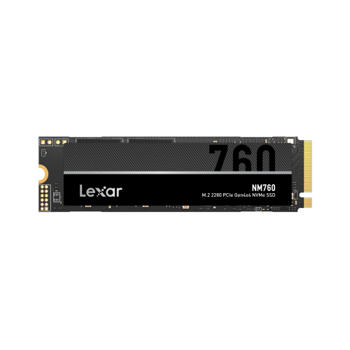 LEXAR SSD NM760 512GB M.2 2280 PCIe Gen4 x4 NVMe - LNM760X512G-RNNNG