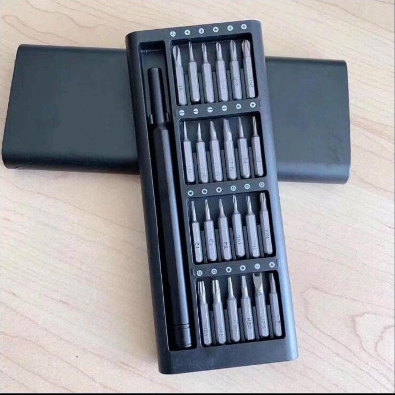 Obeng set premium 24 in1 magnetic screwdriver multifungsi | praktis | ekonomis