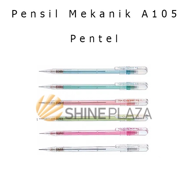 

[KODE PRODUK FELM06887] Pensil Mekanik Pentel Caplet A105 0.5mm - Mechanical Pencil Pentel 0,5