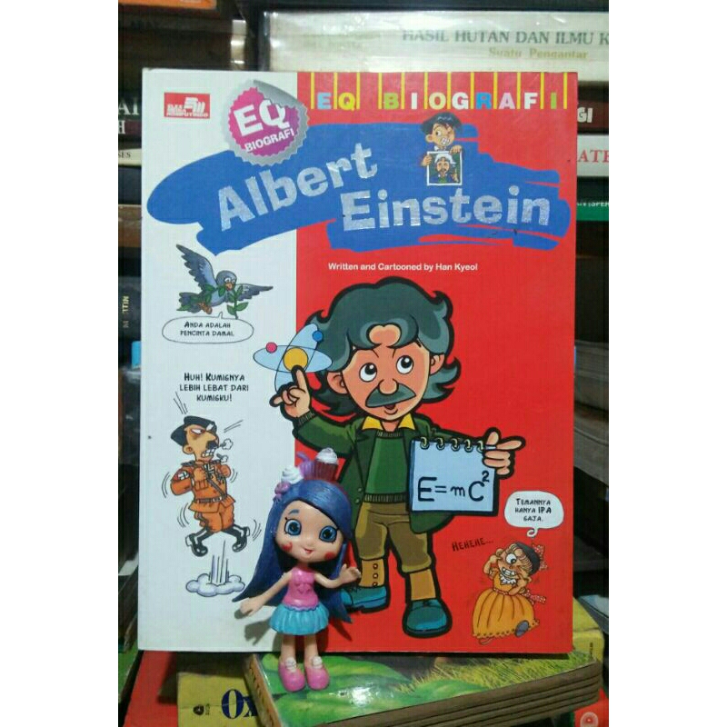 EQ Biografi(komik) Albert Einstein-Elex Media, 2009.(asli/original)