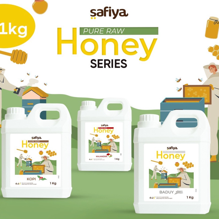 

Produk Keren Madu Murni Safiya 1 Kg Madu Asli Pure Natural Raw Honey Herbal Premium ➦➮✶✺