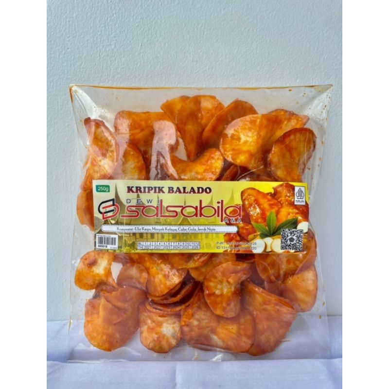 

kripik balado bulat original khas minang