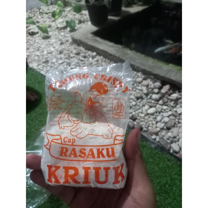 

Tepung Bumbu Serbaguna Cap "Rasaku" KRIUK /Pcs