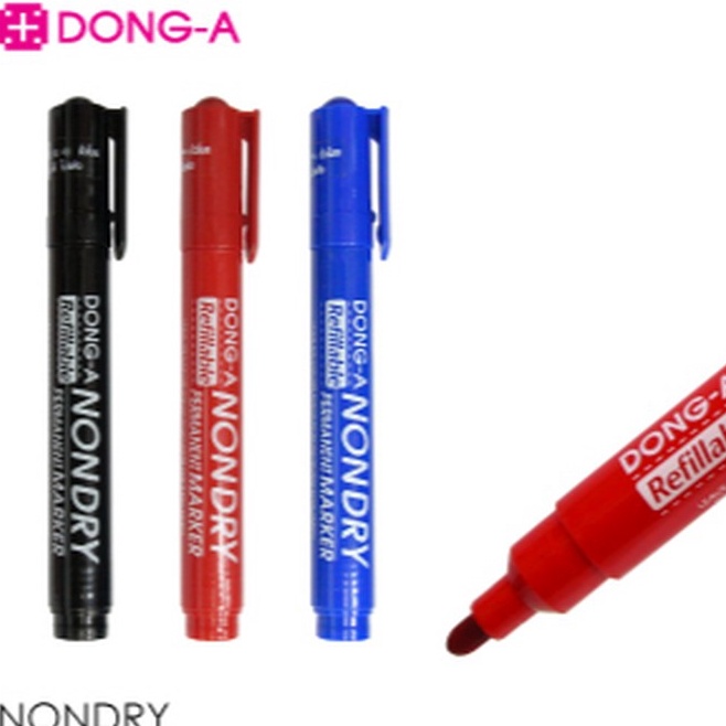

Kirim Sekarang Spidol/Permanent Marker Non Dry Dong a / Korea
