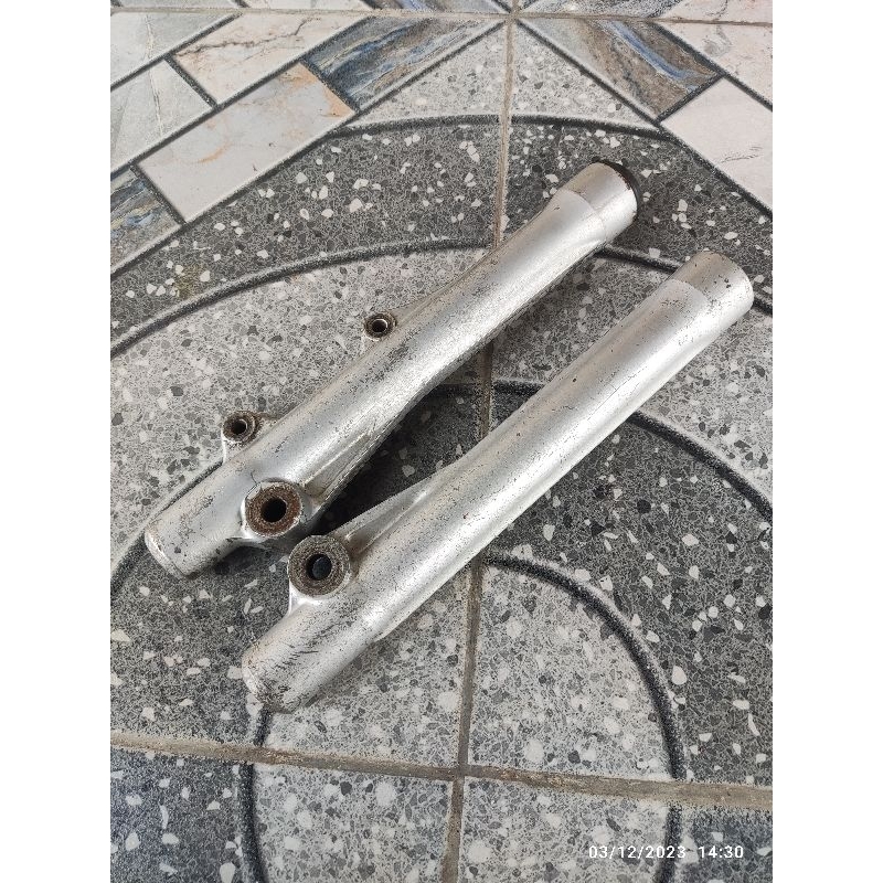bottom tabung shock breaker shockbreaker depan honda supra x / fit lama old kanan / kiri kode kev or