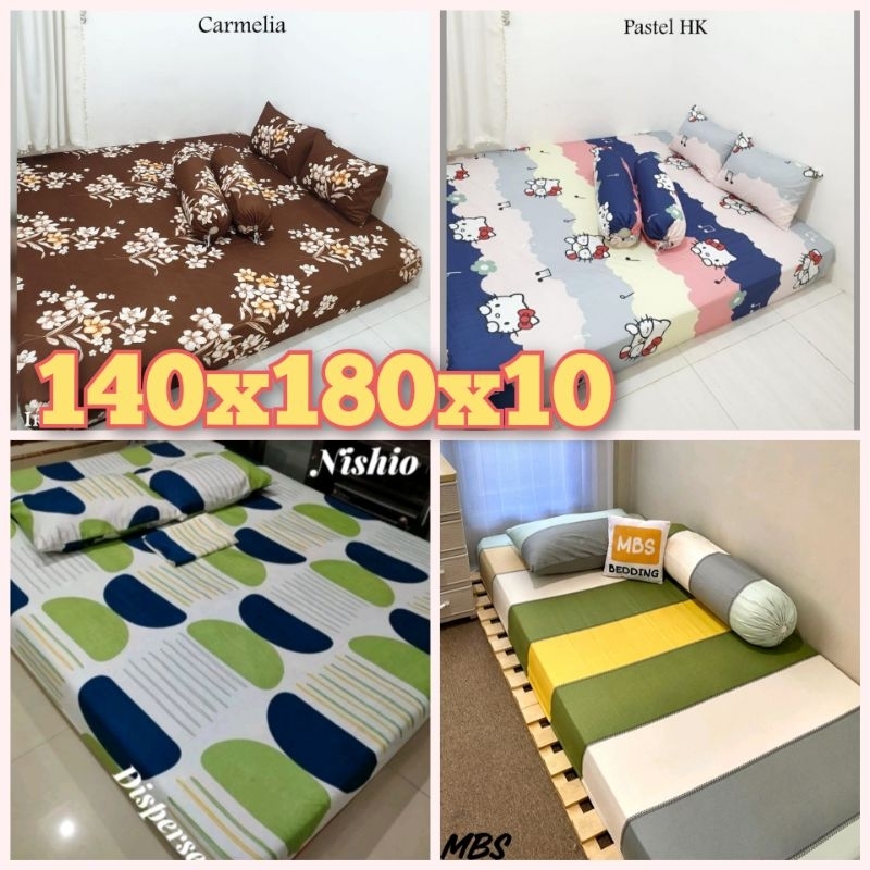 Sprei Kasur Limbah Inoac Ukuran 140x180x10
